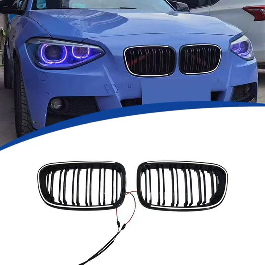 LED Illuminated Double-Slat Grille for BMW 1 Series F20