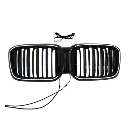 LED Illuminated Double-Slat Front Grille for BMW X3 G01 (2022 - 2024)