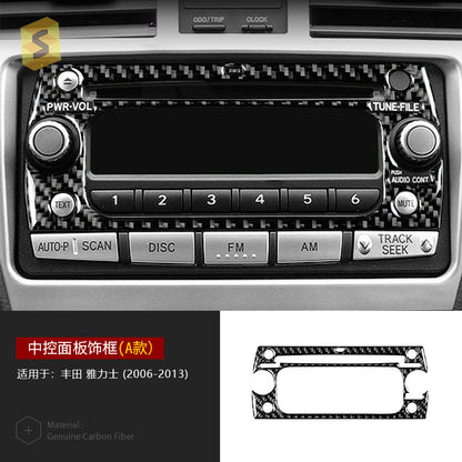 Real Carbon Fiber Decorative Trim Kit for Toyota Yaris (2006 - 2013)