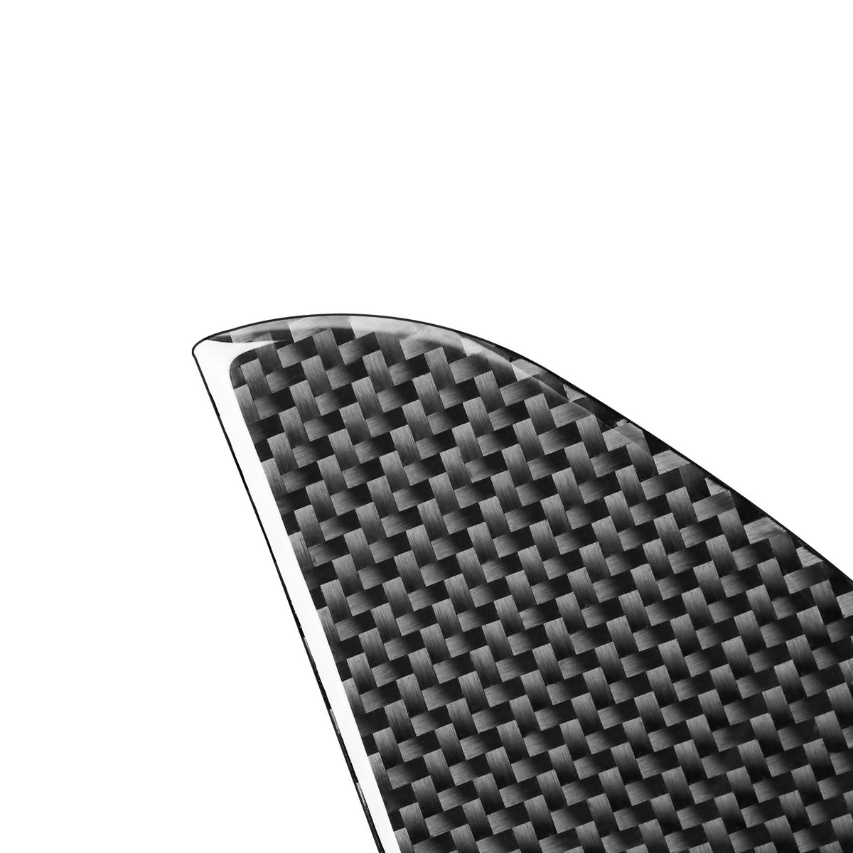 2PCS Prepreg Dry Carbon 3*3 3K Carbon Fiber Interior Door Anti-Collision Bumper Pad for Toyota Tundra XK50 Facelift (2014-2021)
