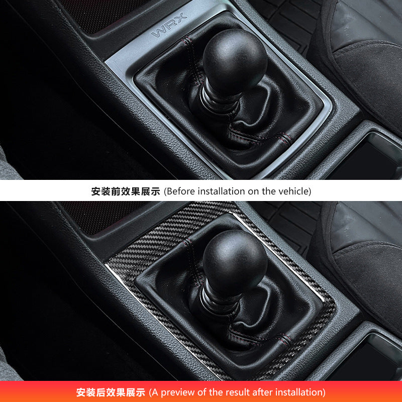 Real Carbon Fiber Steering Wheel Lower Trim for Ford Fiesta ST