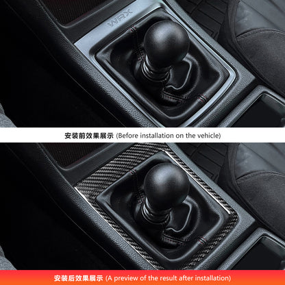 Real Carbon Fiber Steering Wheel Lower Trim for Ford Fiesta ST