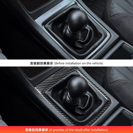 Real Carbon Fiber Steering Wheel Lower Trim for Ford Fiesta ST