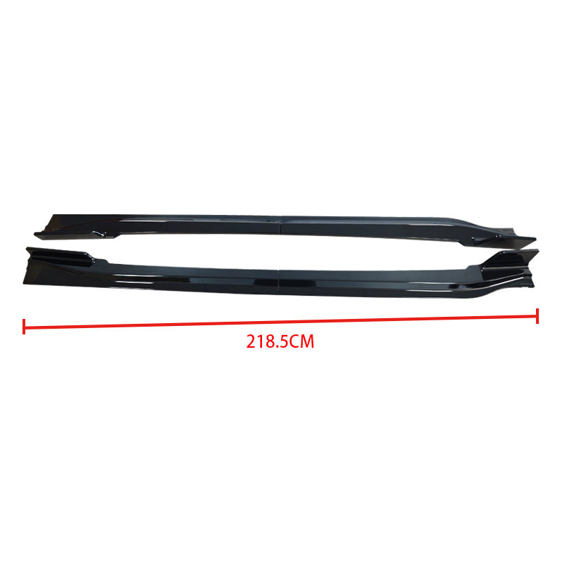 Blacked-Out Full-Length Side Spoiler for BMW XM G09 (2023 - 2025)
