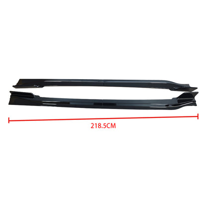 Blacked-Out Full-Length Side Spoiler for BMW XM G09 (2023 - 2025)
