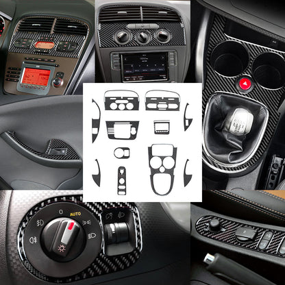 Epoxy Resin Carbon Fiber Decorative Trim for SEAT Altea (2003 - 2008)