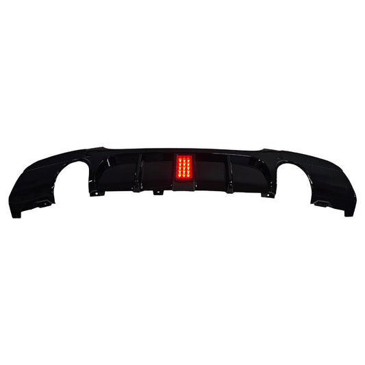 MP-Style Rear Diffuser Lip for BMW 3 Series E90 (alternate view 2)