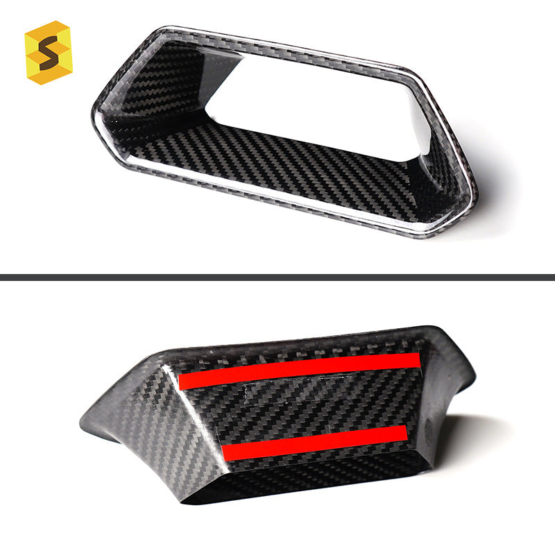 Real Carbon Fiber Seat Trim Cover for Cupra Leon