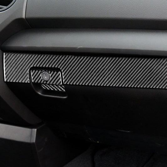 Dry Carbon Fiber Passenger Glove Box for Toyota Tundra XK50 (alternate view 2)