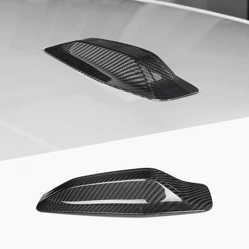 Real Carbon Fiber Shark Fin Antenna Cover for BMW 1 / 2 / 4 / 7 Series