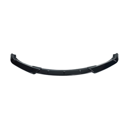 Standard 3-Section Front Lip Spoiler for BMW 3 Series E46 (1998 - 2005), Glossy Black