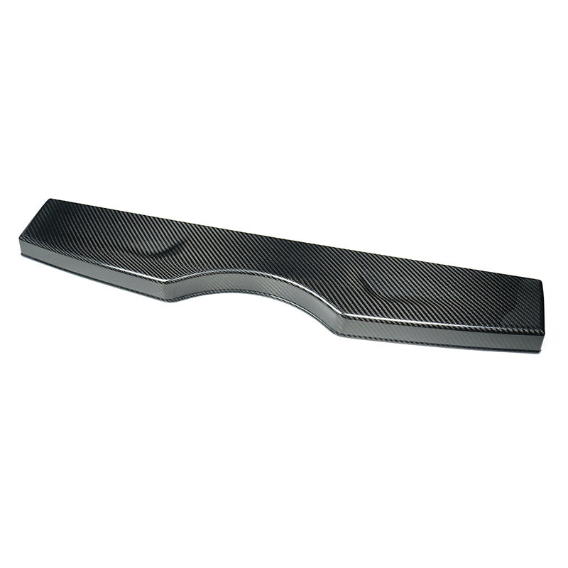 Real Carbon Fiber Trunk Trim Panel for Fiat 500 Abarth