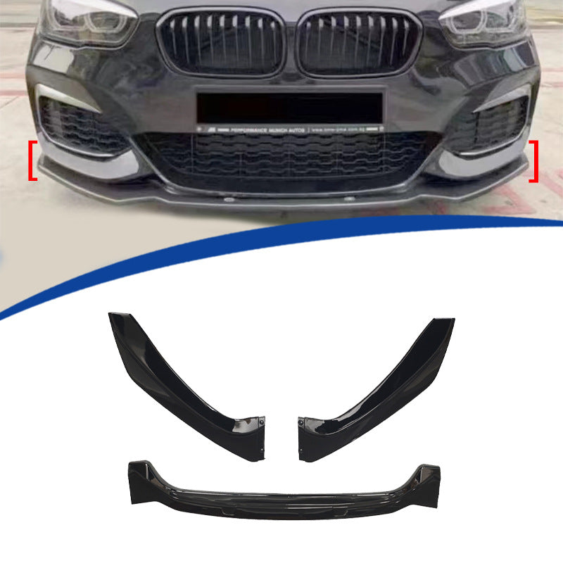 Sport 3-Section Front Lip Spoiler for BMW 1 Series F20 (2016 - 2018)