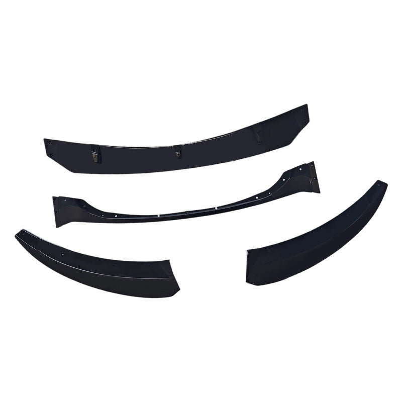 MT 4-Section Front Lip Spoiler for BMW 1 Series E82 (2009 - 2011), Glossy Black