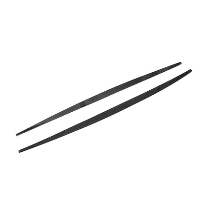 MT Sport Sport Side Skirts for BMW 1 Series F20 (2013 - 2019), Glossy Black