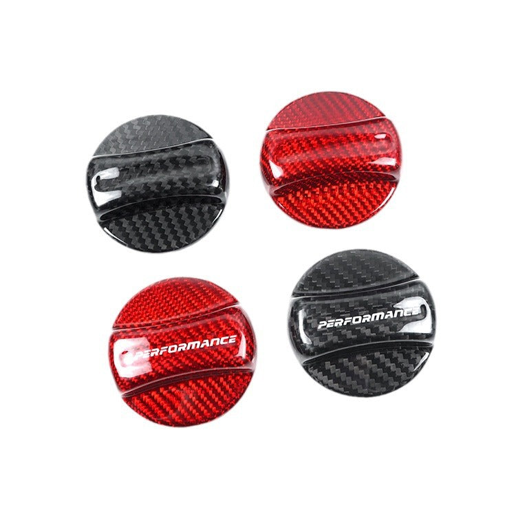 Real Carbon Fiber Fuel Door Cover for BMW / GM (Universal)
