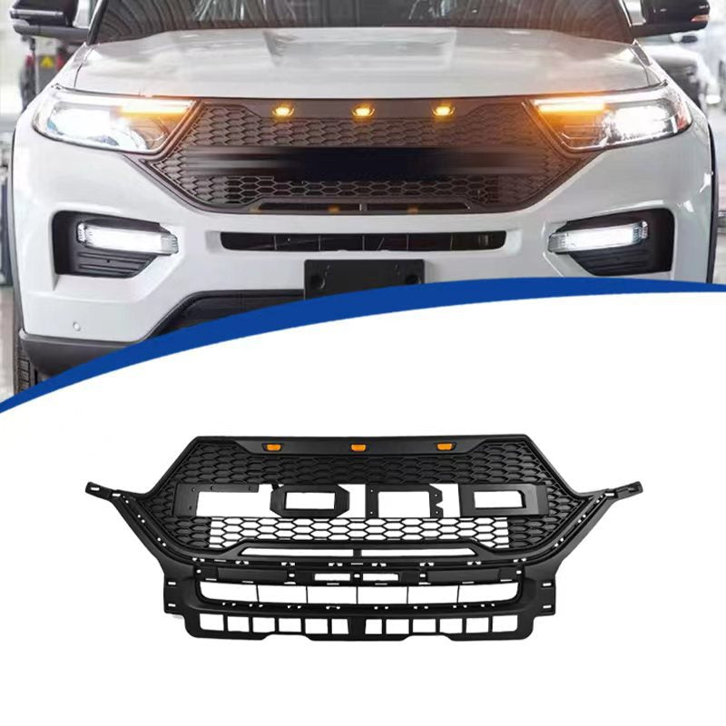 Raptor-Style Front Grille for Ford Explorer (2020 - 2025)