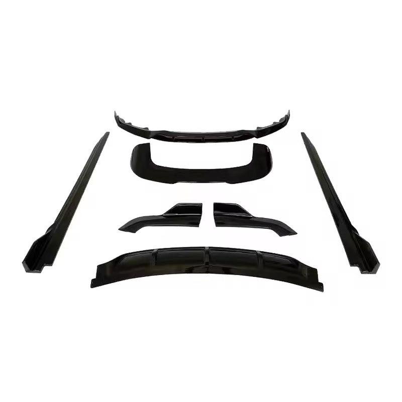 Blacked-Out MT Front Lip Spoiler for BMW X5 F15 (2014 - 2018)