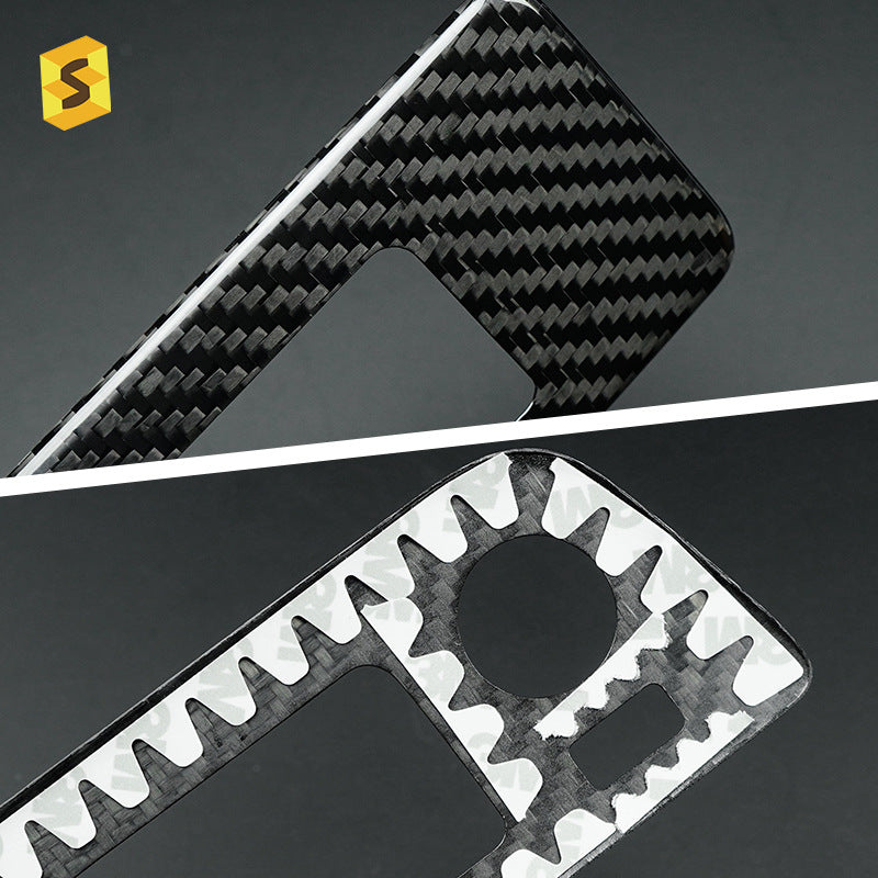 Real Carbon Fiber Headlight Adjuster Panel Trim for Corvette C7 (2014 - 2019)