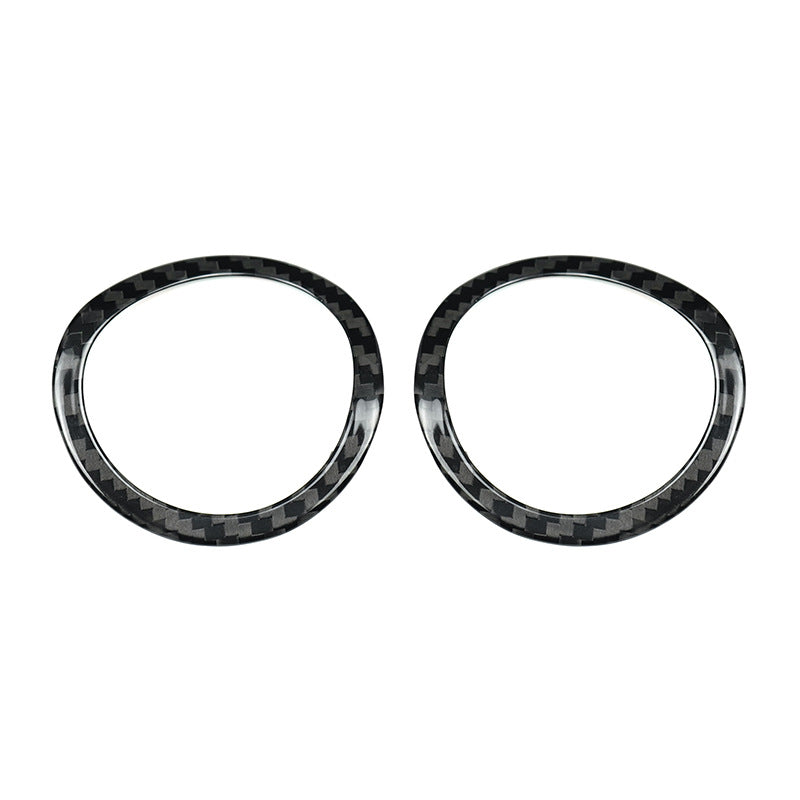Real Carbon Fiber Defroster Vent Trim for Fiat