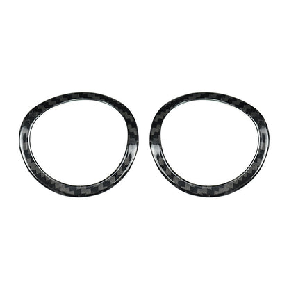 Real Carbon Fiber Defroster Vent Trim for Fiat