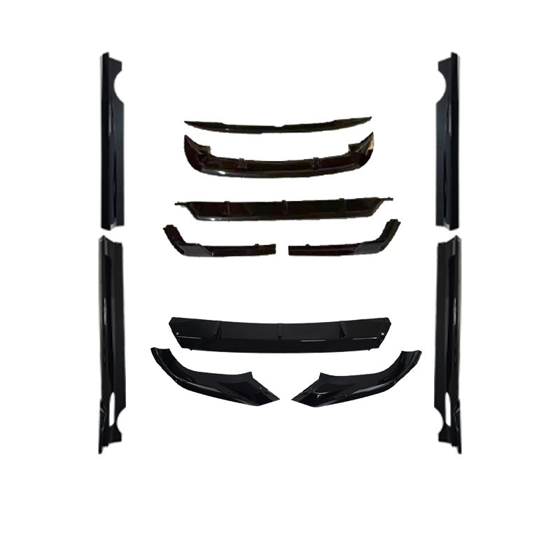 Blacked-Out Sport Front Lip Spoiler for BMW X7 G07 (2023 - 2026)