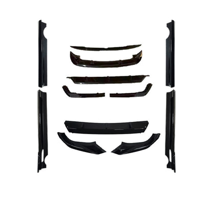 Blacked-Out Sport Front Lip Spoiler for BMW X7 G07 (2023 - 2026)
