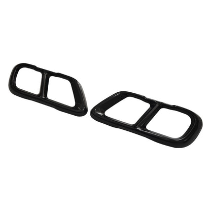 Exhaust Tip Covers for BMW X5 G05 / BMW X6 G06 / BMW X7 G07 (2019 - 2026), Black