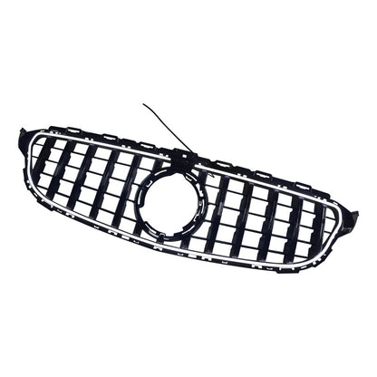 LED Illuminated GT-Style Front Grille for Mercedes-Benz C-Class W205 (2015 - 2018)