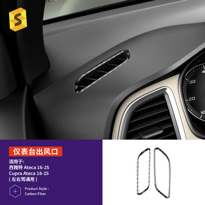 Epoxy Resin Carbon Fiber Decorative Trim for SEAT Ateca (2016 - 2025)