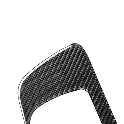 4PCS Prepreg Dry Carbon 3*3 3K Real Carbon Fiber Interior Door Handle Cover Trim for Toyota Tundra XK50 Facelift (2014-2021)