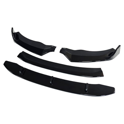 4-Section Front Lip Spoiler for BMW X3 F25 (2014 - 2016)