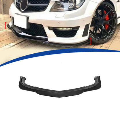 适用于2012-2014款W204 C63整体前铲ABS吹塑加厚