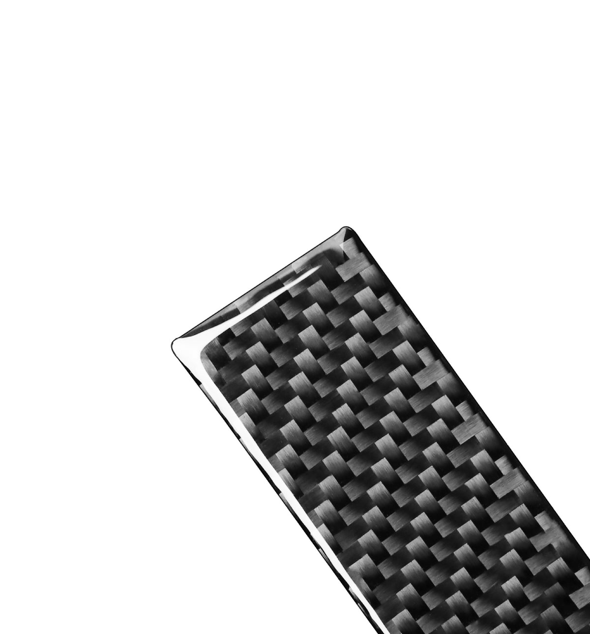 1 Pair Prepreg Dry Carbon 3*3 3K Real Carbon Fiber Interior Mirror Anti-Scratch Trim for Toyota Tundra XK50 Facelift (2014-2021)