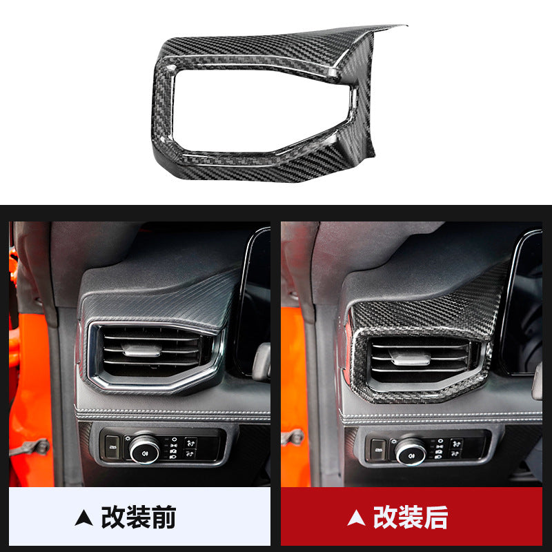 Real Carbon Fiber Dashboard Trim for Ford Mustang (2024)