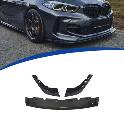 3-Section Front Lip Spoiler for BMW 1 Series F40 (2020 - 2024)
