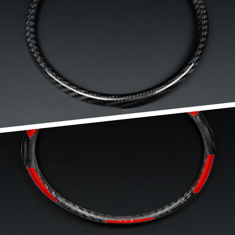 Real Carbon Fiber Gear Panel Frame Trim for Subaru WRX STI (2015 - 2021)