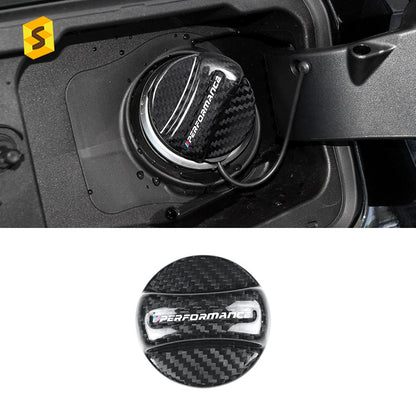 Real Carbon Fiber Fuel Door Cover for BMW / GM (Universal)