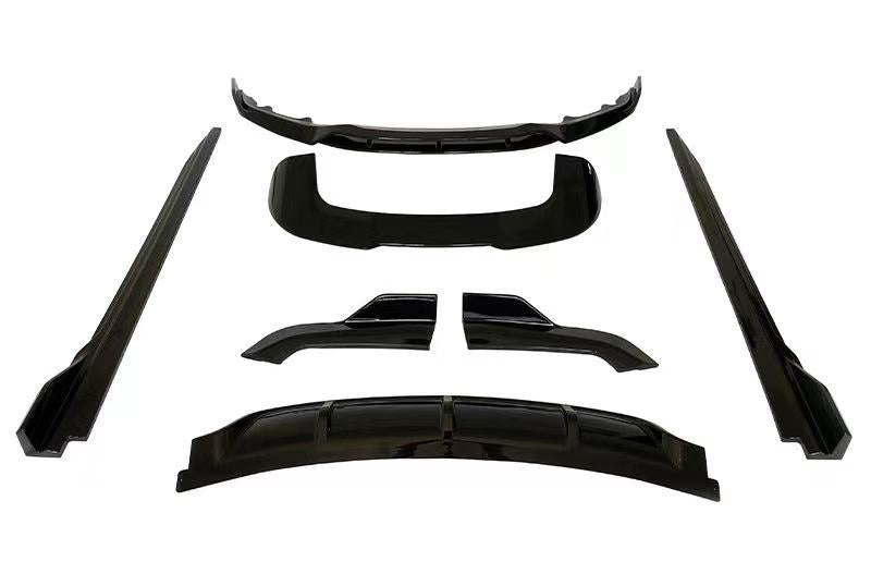 Blacked-Out MT Front Lip Spoiler for BMW X5 F15 (2014 - 2018)