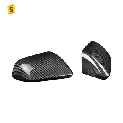 Carbon Fiber Side Mirror Cover for Ford Mustang (2015+, US-Spec)