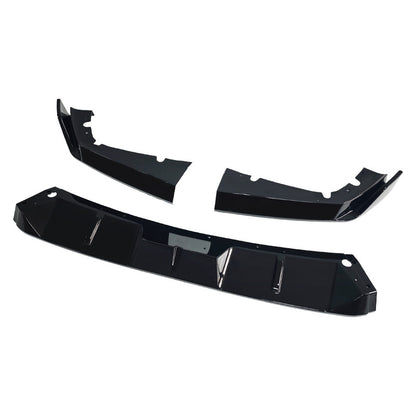 3-Section Competition Front Lip Spoiler for BMW / BMW X5M F95 / BMW X6M F96 (2024 - 2026)