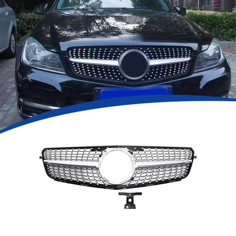 Diamond-Star Front Grille for Mercedes-Benz C-Class W204 (2009 - 2014)