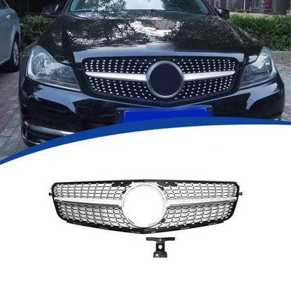 Diamond-Star Front Grille for Mercedes-Benz C-Class W204 (2009 - 2014)
