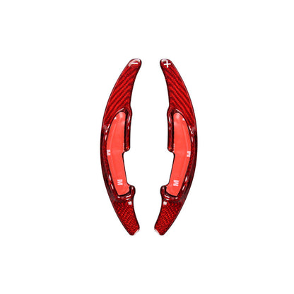 Real Carbon Fiber Steering Wheel Shift Paddle Cover for BMW M Series / X6 M