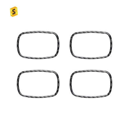 Epoxy Resin Carbon Fiber Air Vent Trim for MINI / MINI Countryman F60