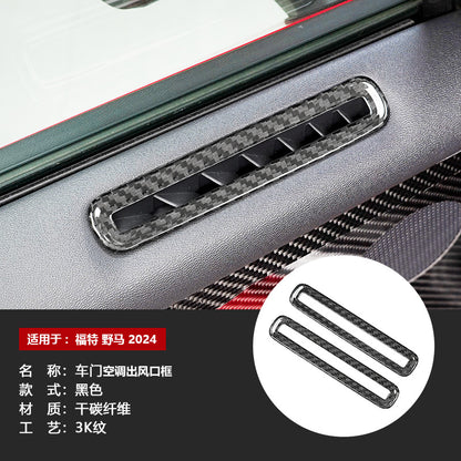 Real Carbon Fiber Air Vent Trim for Ford / Ford Mustang (2024)