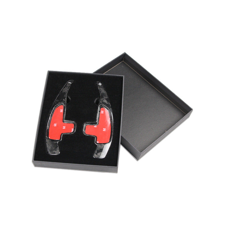 Forged Carbon Steering Wheel Shift Paddle Cover for Mercedes-AMG A45 / C63