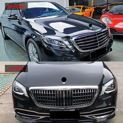 Brabus-Style Front Grille for Mercedes-Benz S-Class W222 (2014 - 2022)