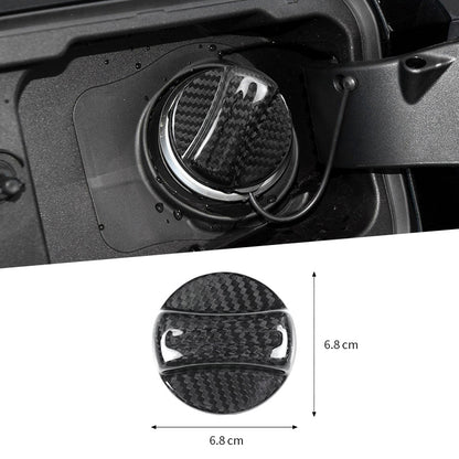 Real Carbon Fiber Fuel Door Cover for BMW / GM (Universal)