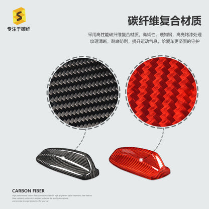 Real Carbon Fiber Antenna Cover for Volvo